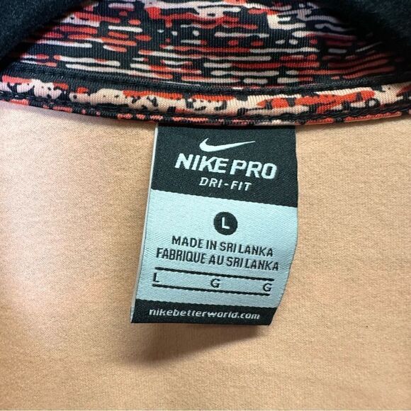 Nike | Therma-Fit | Red Orange quarter Zip  Sz large - Picture 2 of 7